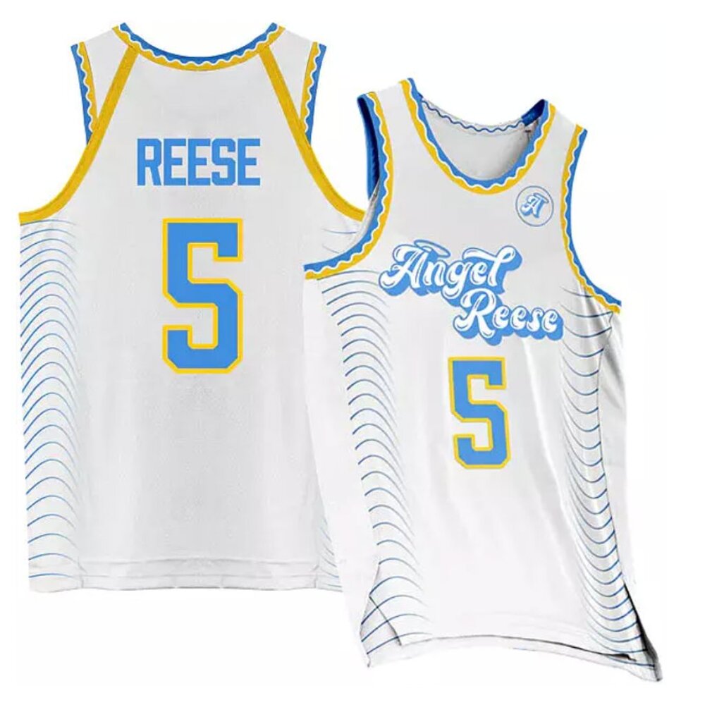 Athlete Studio Adult Angel Reese White Jersey